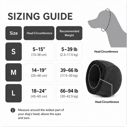 PawsQuiet Noise Cancelling Ear Wrap